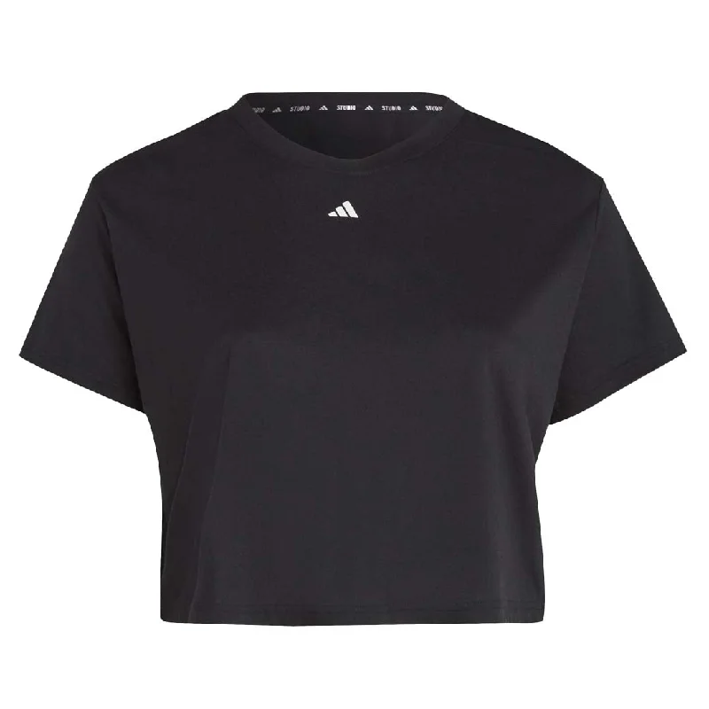 Minimal Vibe Soft and Bold Style adidas - Women's Studio SS T-Shirt (Plus Size) (HN5552) Minimal Vibe Soft and Bold Style adidas - Women's Studio SS T-Shirt (Plus Size) (HN5552)