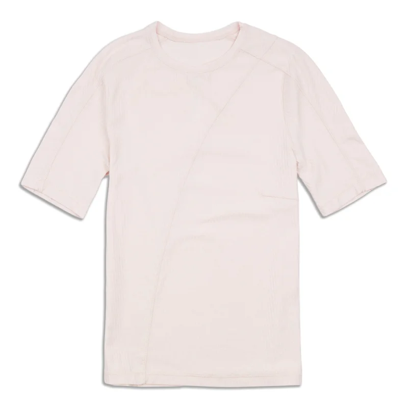 Asymmetrical Ribbed T-Shirt - Resale