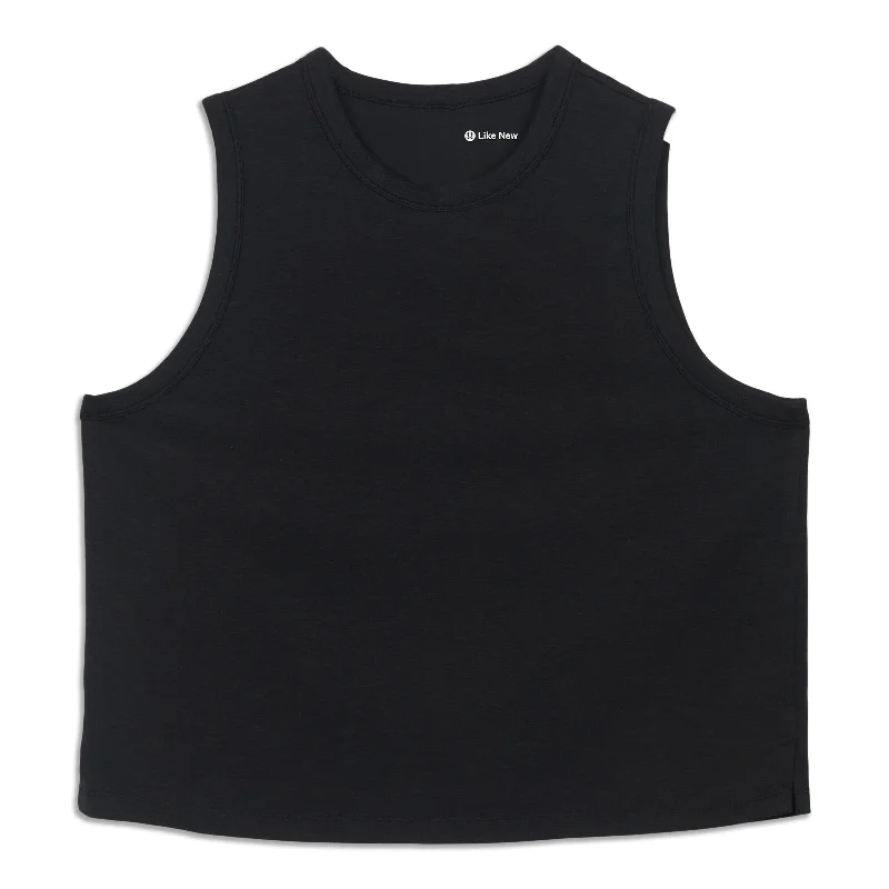 Classic-Fit -Blend Tank Top - Resale