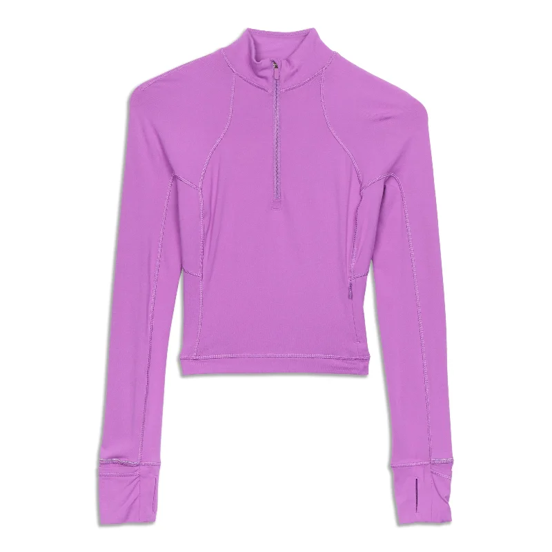 It's Rulu™ Run Cropped Half Zip - Resale