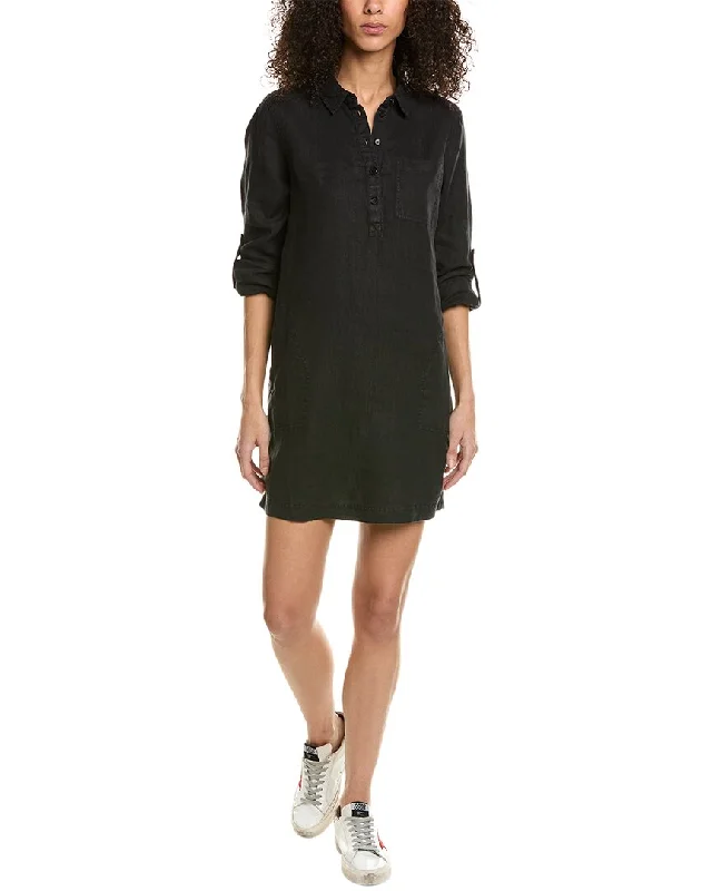 Michael Stars Eleanor Utility Linen Shirtdress