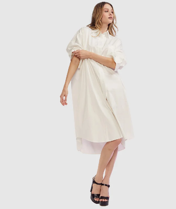 Oversized Shirt Dress