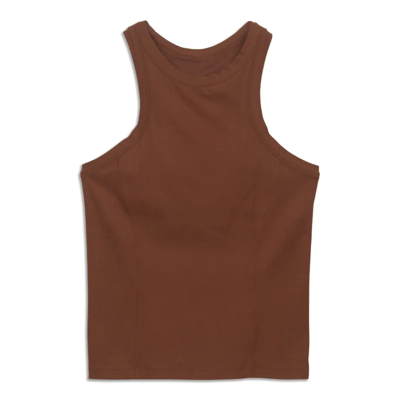 Ribbed Racerback Yoga Tank Top - Resale