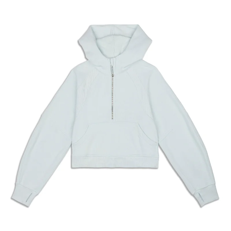 Scuba Oversized Half-Zip Hoodie - Resale