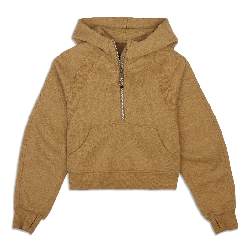 Scuba Oversized Half-Zip Hoodie - Resale