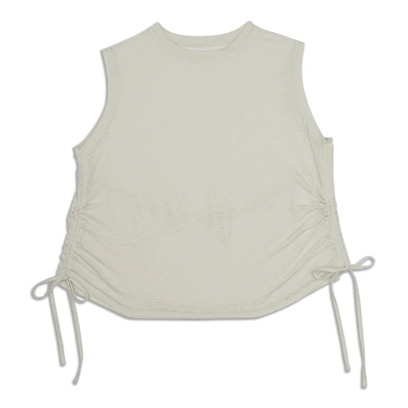 Side-Cinch Tank Top - Resale