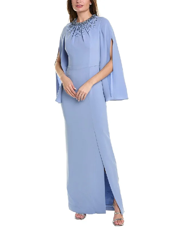 Teri Jon by Rickie Freeman Embellished Gown