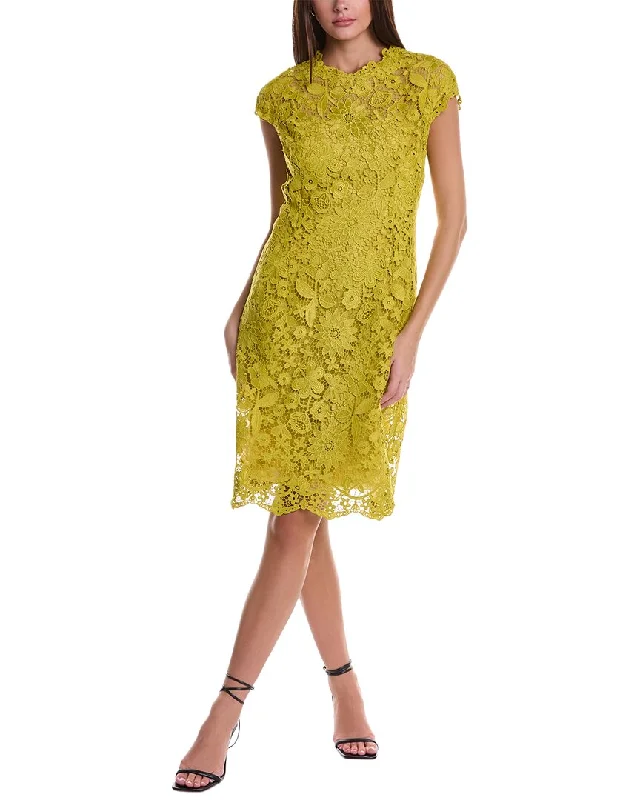 Teri Jon by Rickie Freeman Lace Sheath Dress