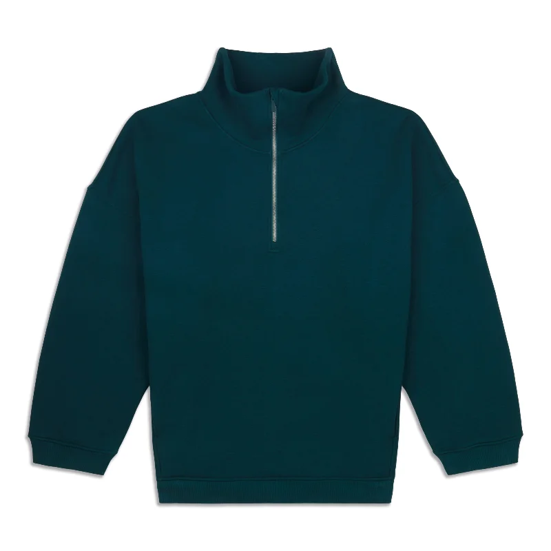 Thick Fleece Half Zip - Resale