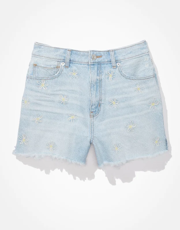 AE Denim Mom Shorts