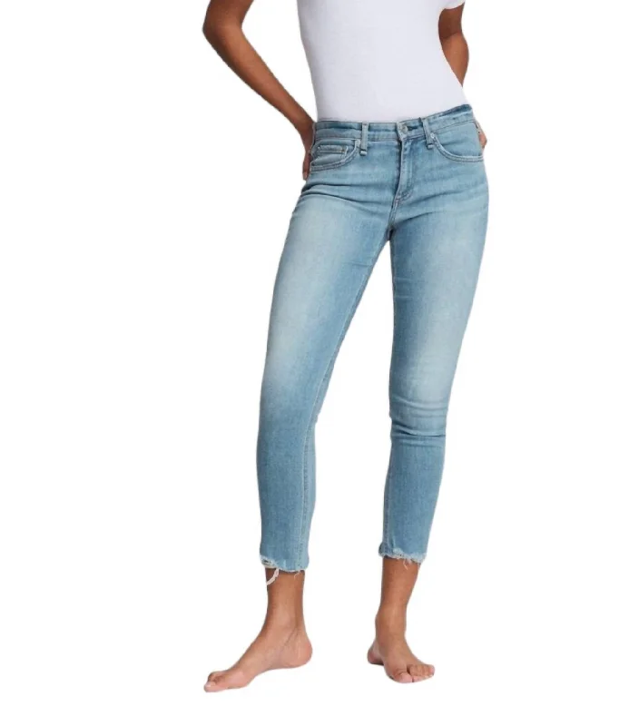 Cate Mid-Rise Ankle Skinny Jeans In Harper