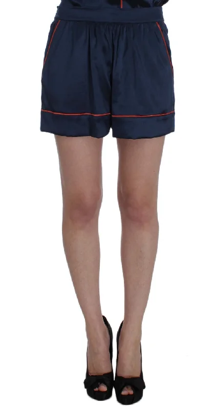 Dolce & Gabbana Elegant Silk Stretch Mini Women's Shorts