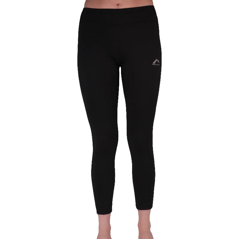 More Mile Excel Womens 7/8 Running Tights - Black