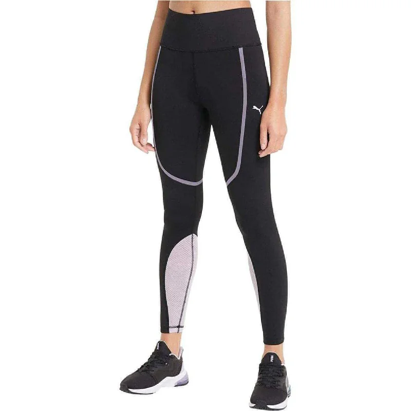 Puma Train Bonded High Waist Womens Long Training Tights - Black