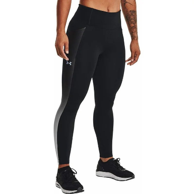 Under Armour SpeedPocket Womens Long Running Tights - Black