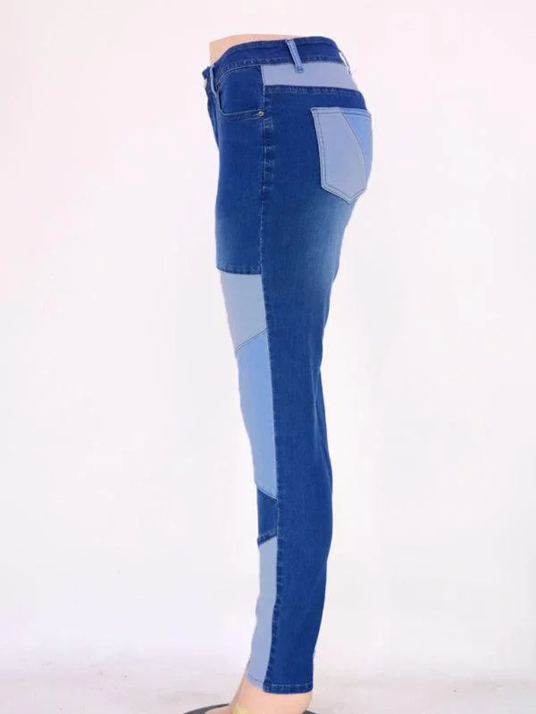 Women's High Waist Skinny Jeans