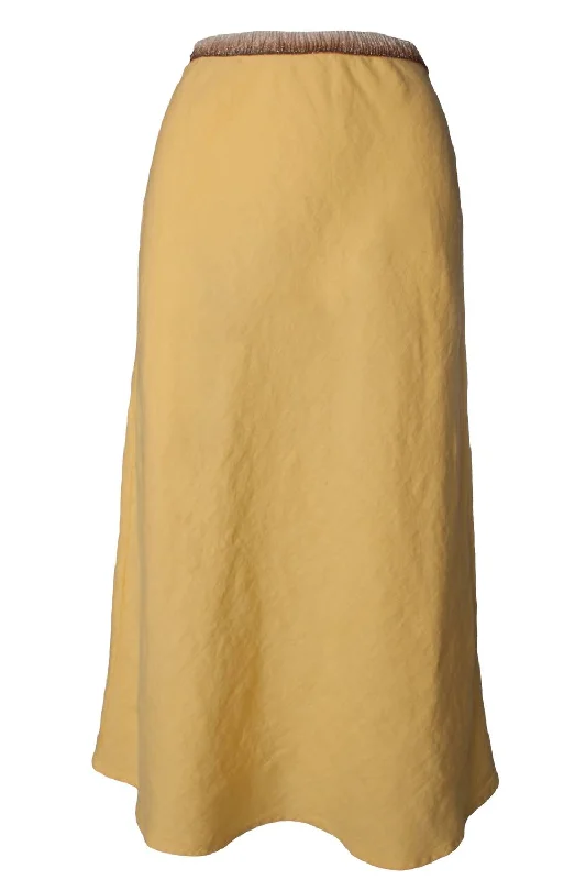 Women's Jima Woven Midi Skirt In Daisy