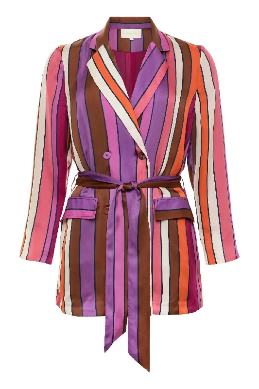 Women's Terra Blazer In Stripes