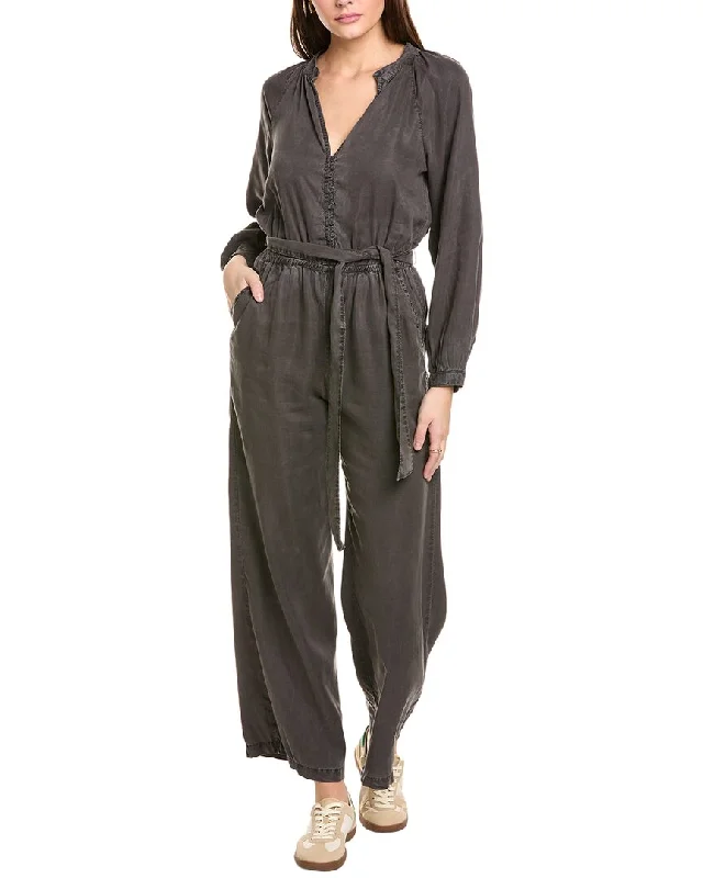 Bella Dahl Button Front Raglan Jumpsuit