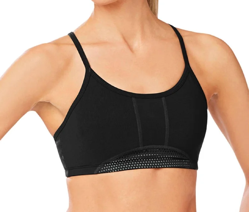 Boho Elegance Vintage Playful Style Relaxed And Casual Exceed Low Impact Sports Bra In Black Boho Elegance Vintage Playful Style Relaxed And Casual Exceed Low Impact Sports Bra In Black