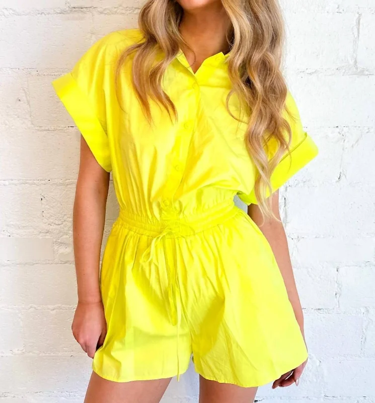 Lemon Lime Romper