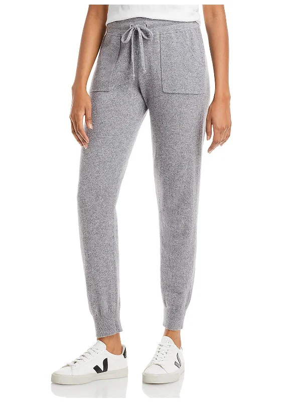 Womens Cashmere Lightweight Jogger Pants