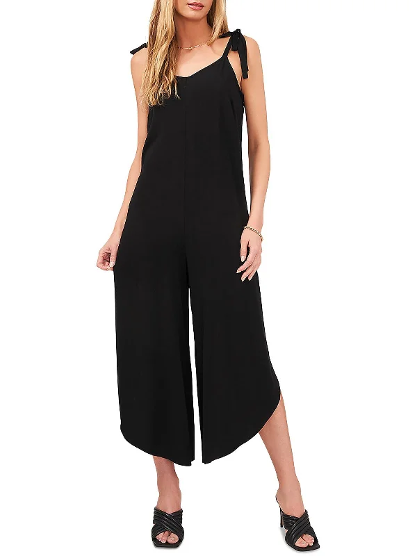 Womens Side Slit Rayon Jumpsuit